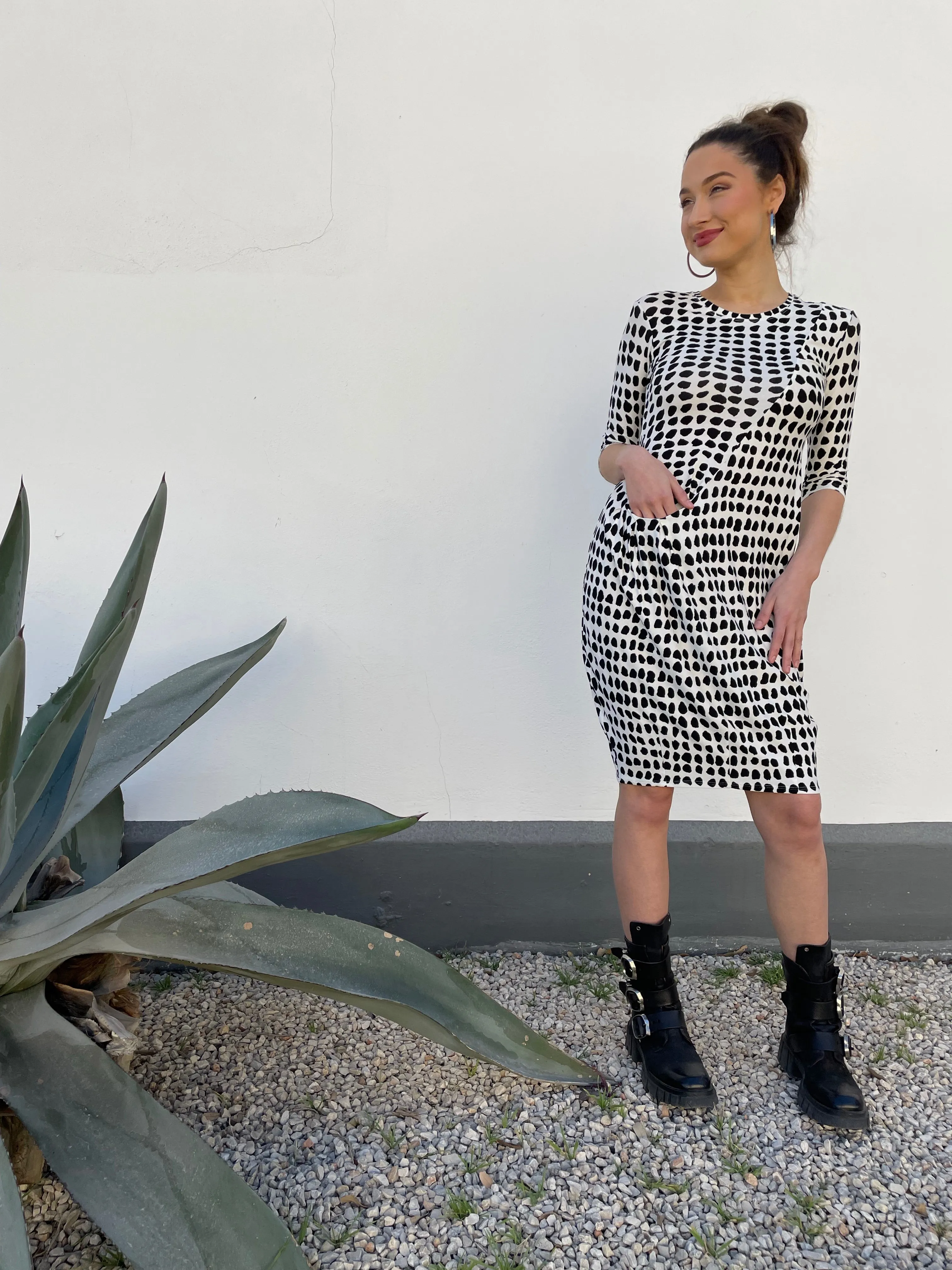 Niche - Sculpture Tunic - Downtown Dot