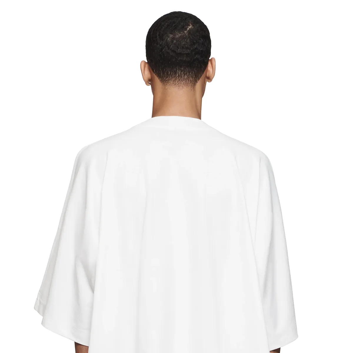 Oversized SS Top Smudge (White) - P480-HJSW324