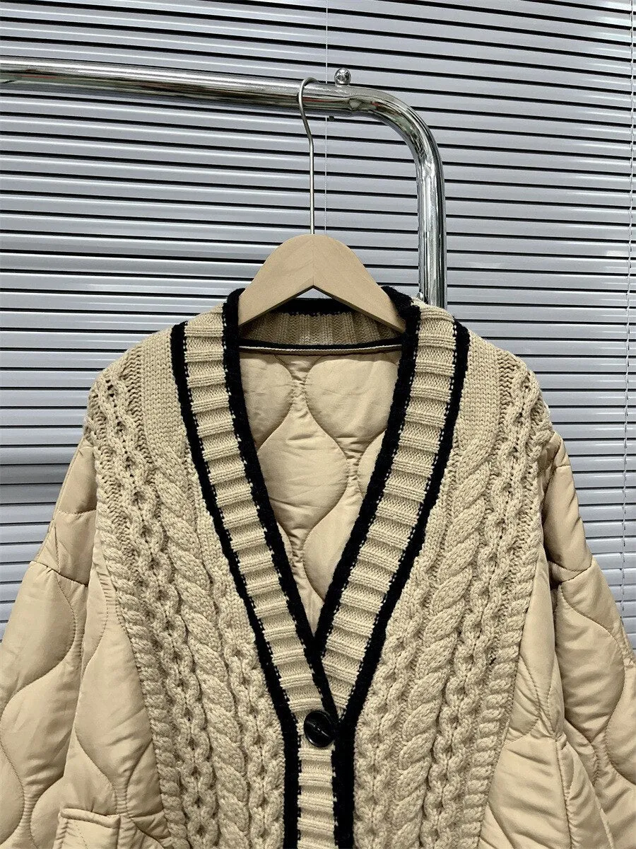 Pre Order:  Knit Coat Cardigan