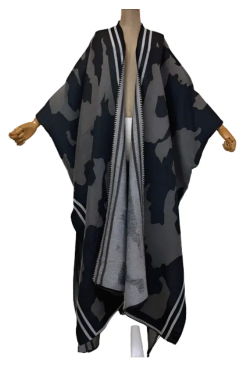 Pre Order:  Modern Maxi Poncho Cardigan - WINI