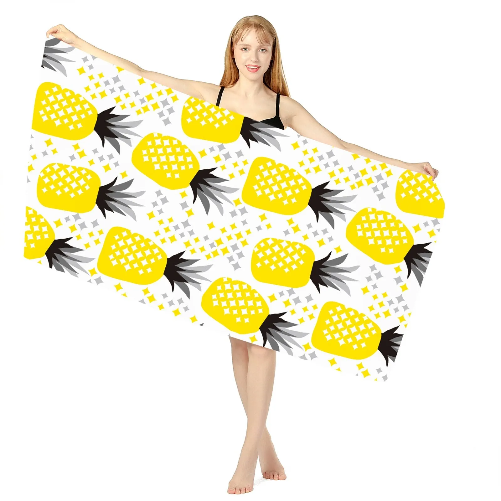 Quick Drying Beach Bath Towel Microfiber Soft Lint Ecofriendly Cloth Surf Poncho Camping Comfortable Hiking Swimming Beach Mat