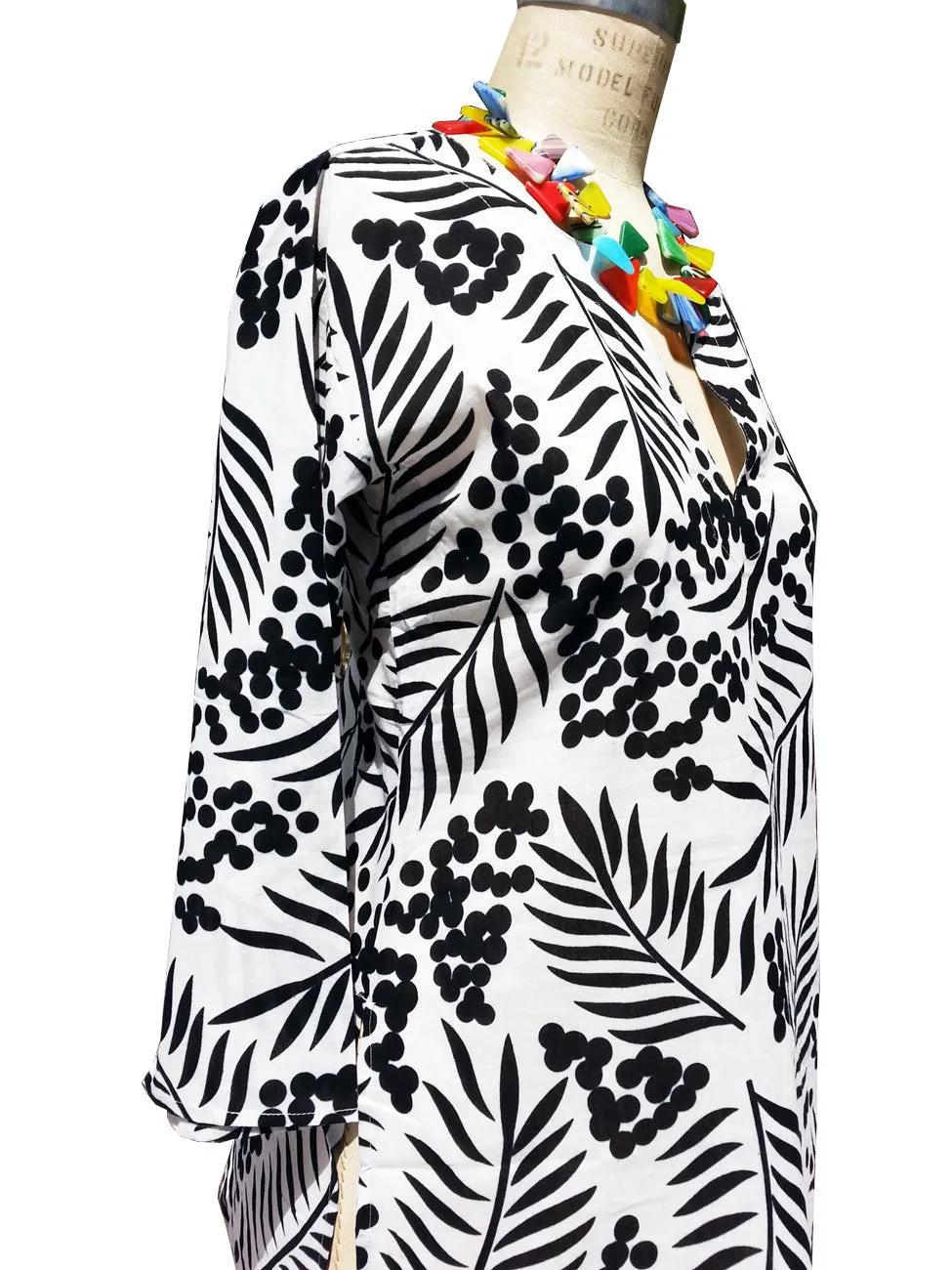 Raja Cotton Tunic Fruit Leaf