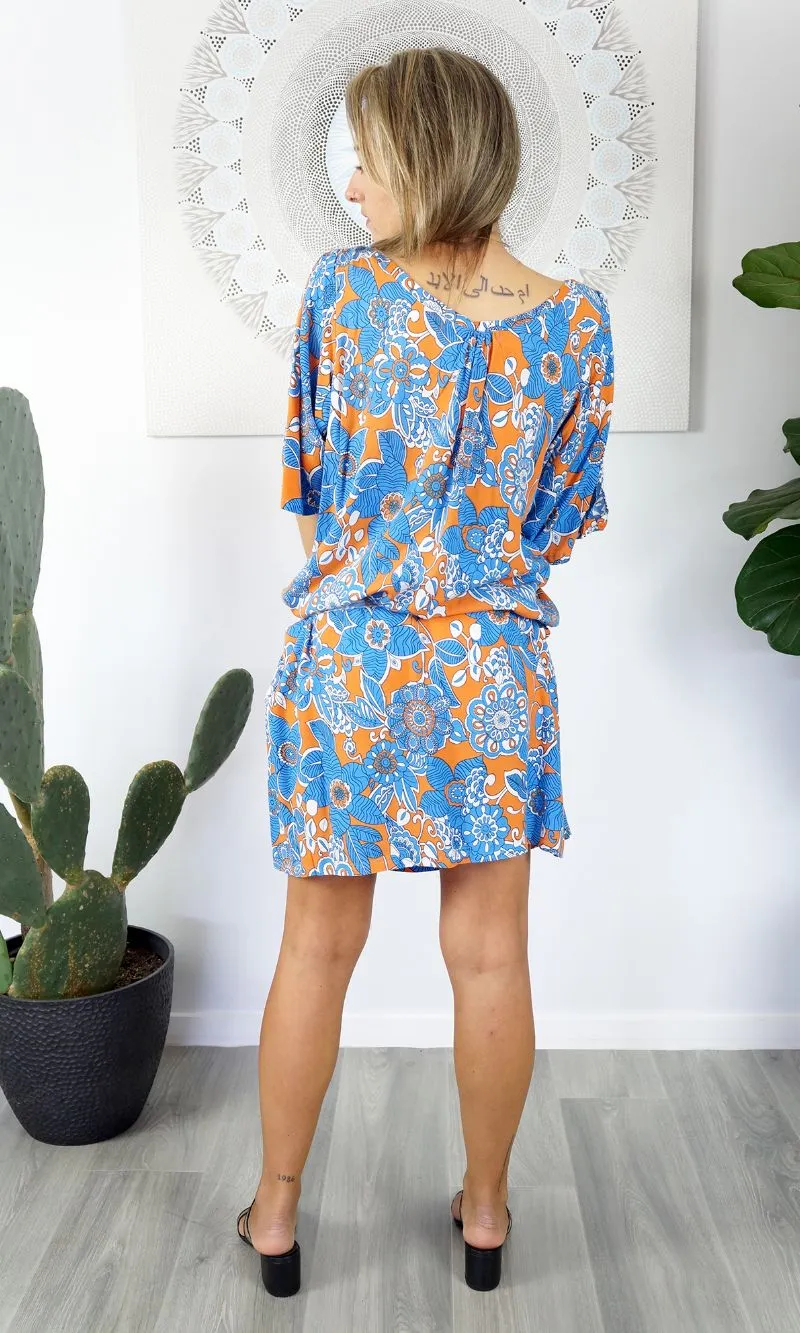 Rayon Dress Hayman Vera Flower, More Colours
