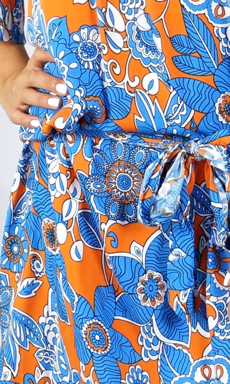 Rayon Dress Hayman Vera Flower, More Colours