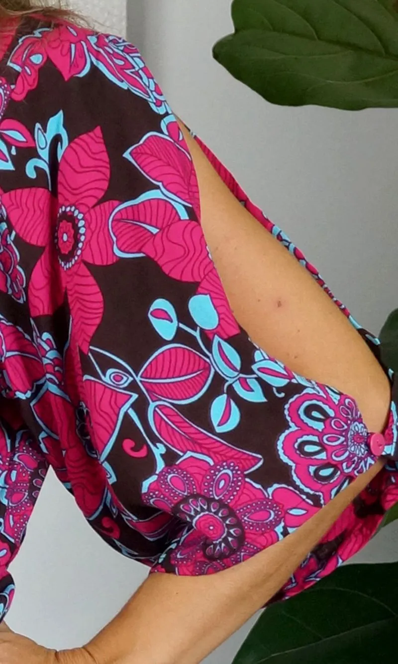 Rayon Dress Hayman Vera Flower, More Colours