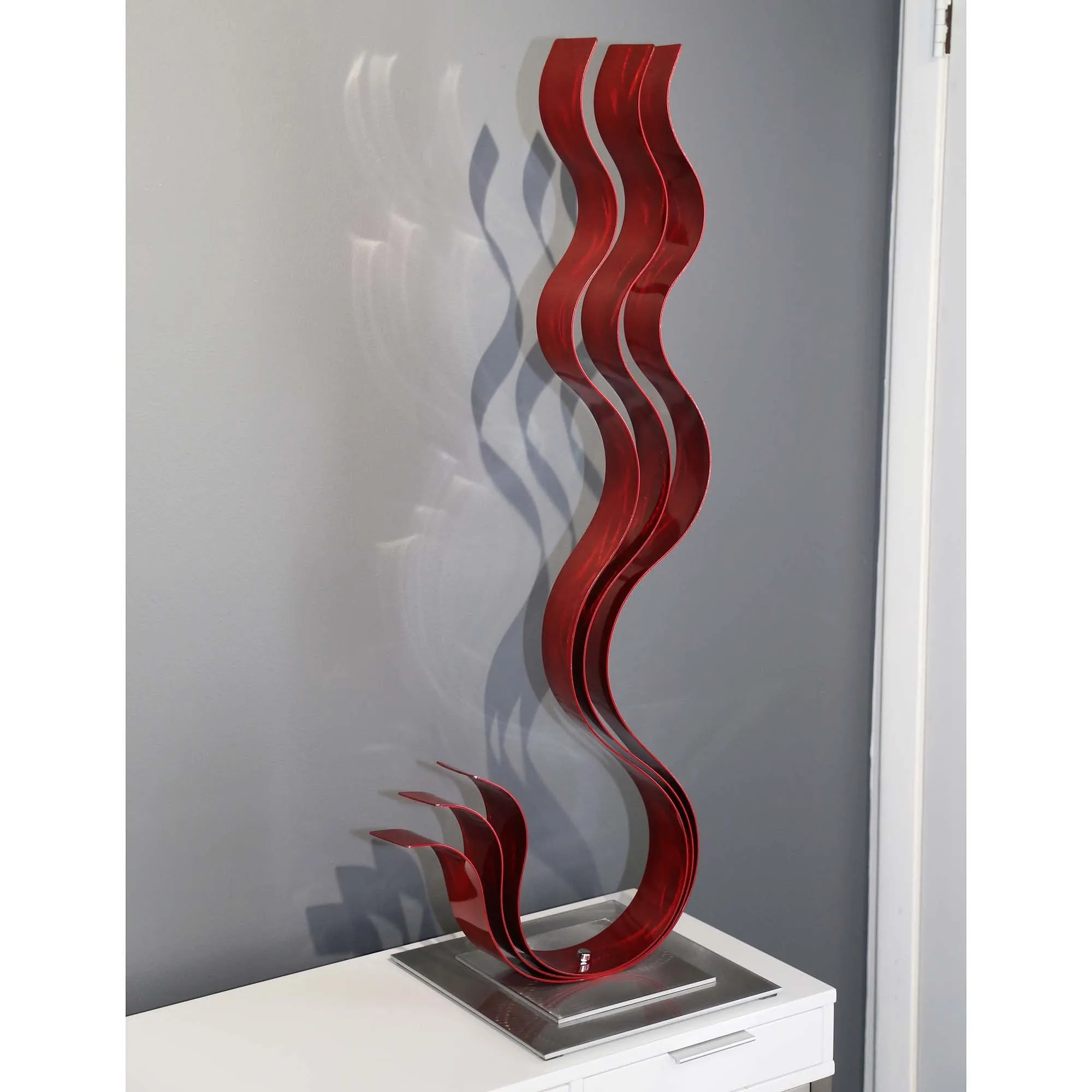 Red Transitions Flat Base