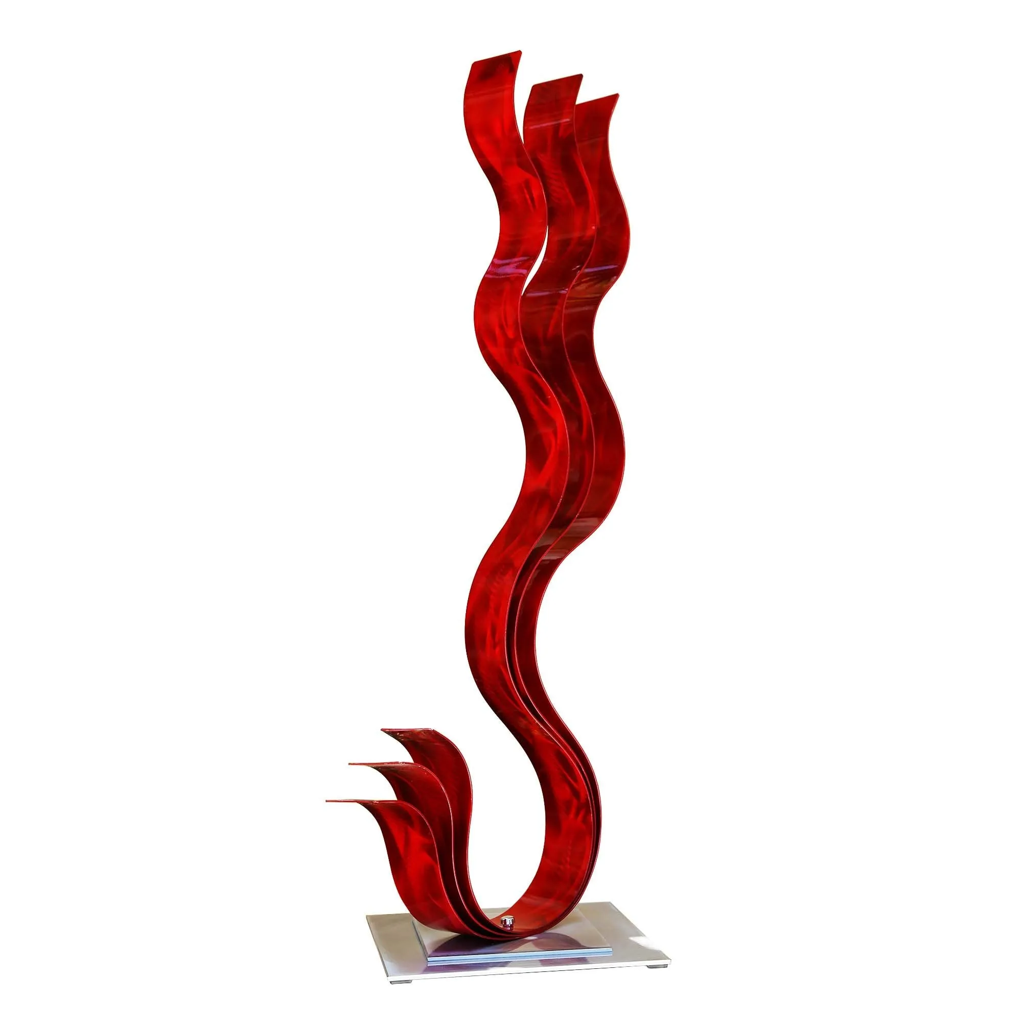 Red Transitions Flat Base