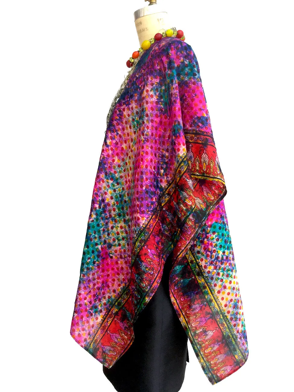 Silk Cape Almost Famous Collection - Matisse