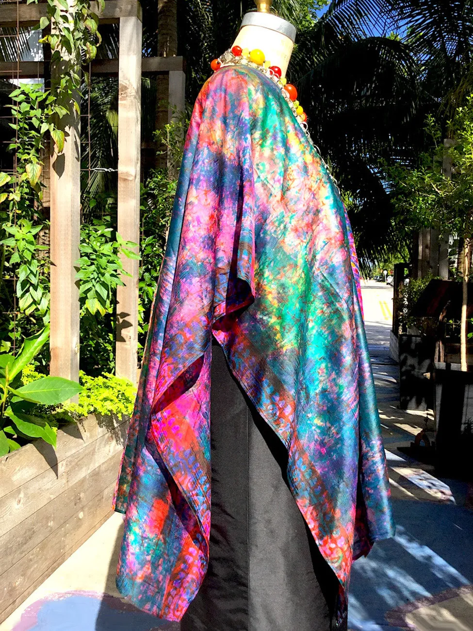 Silk Cape Almost Famous Collection - Matisse