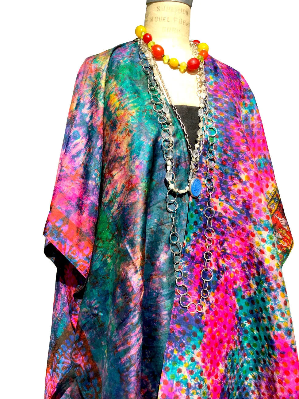 Silk Cape Almost Famous Collection - Matisse