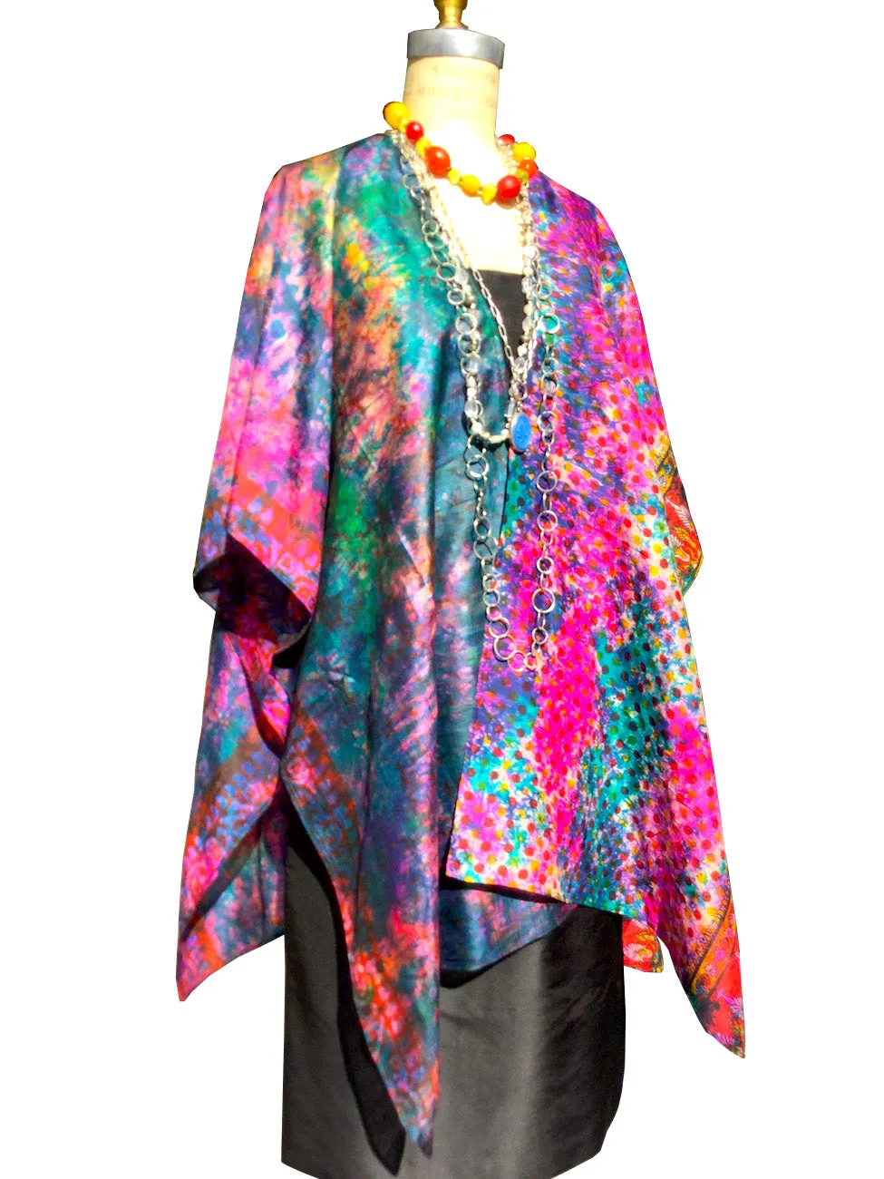 Silk Cape Almost Famous Collection - Matisse