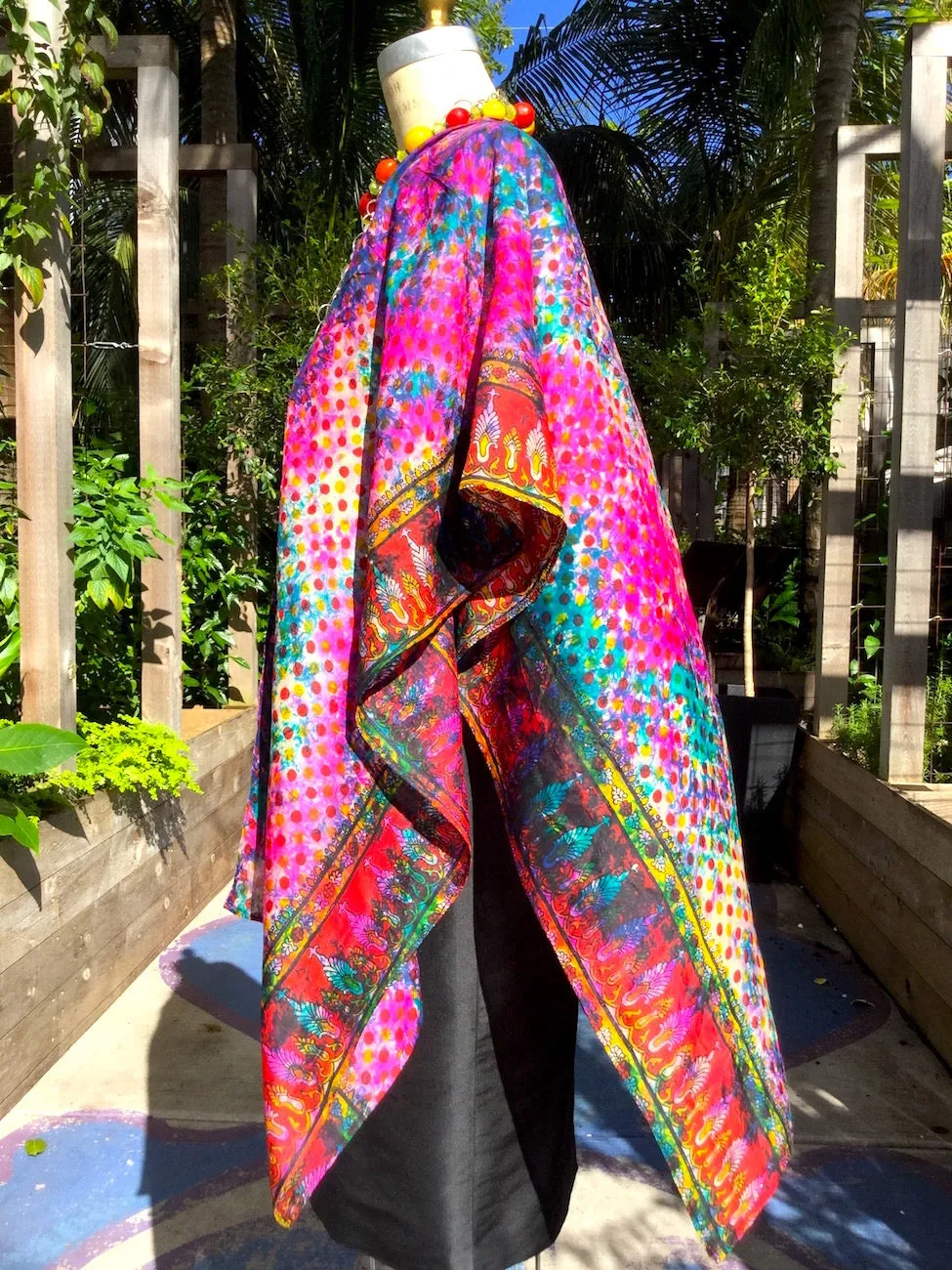 Silk Cape Almost Famous Collection - Matisse