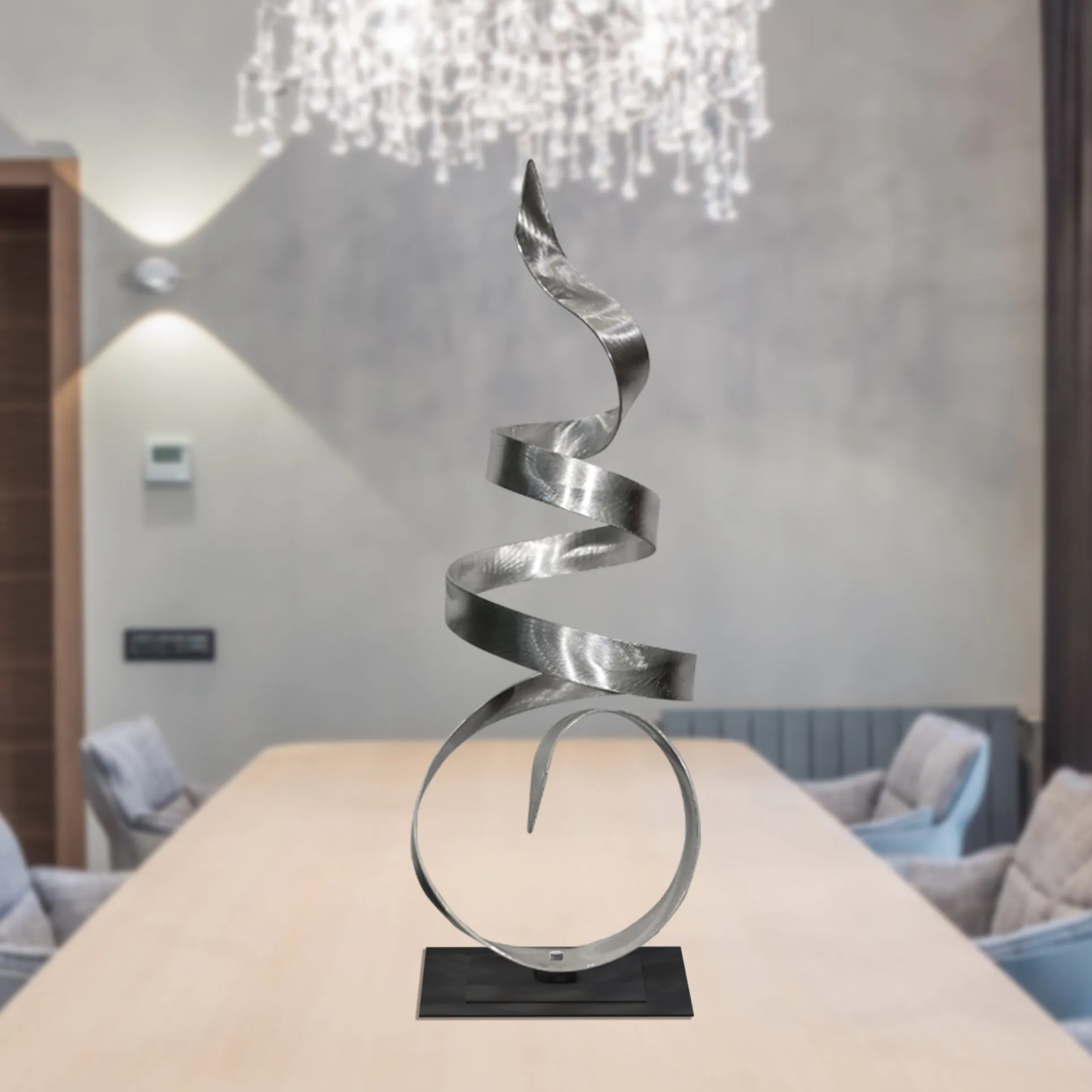 Silver  Sea Breeze Flat Base