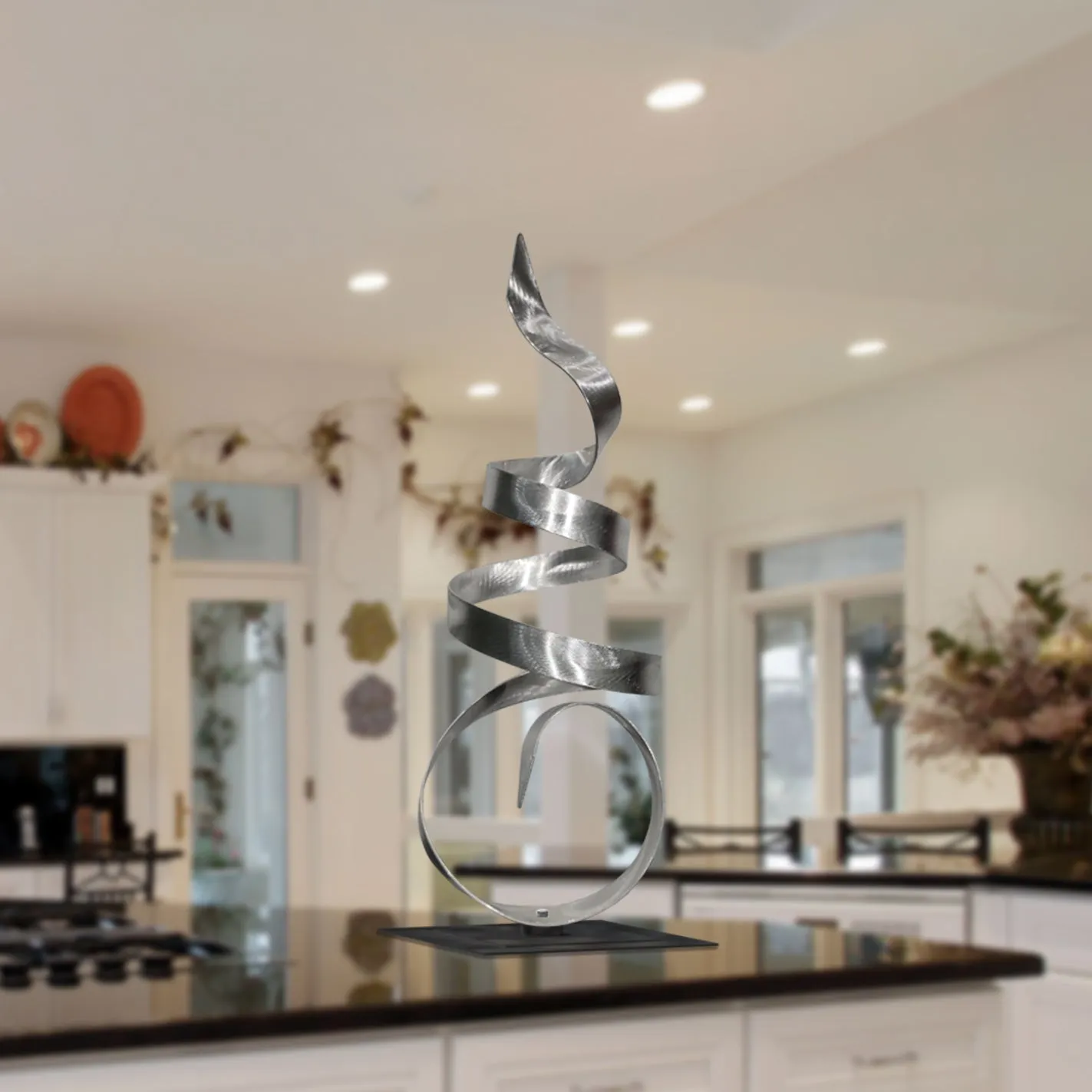Silver  Sea Breeze Flat Base