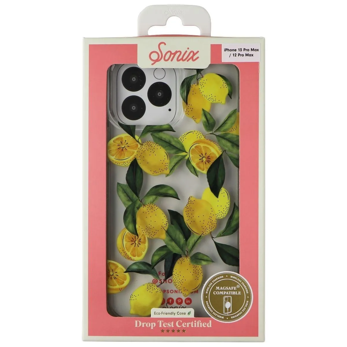 Sonix Clear Coat Case for Apple iPhone 13 Pro Max / 12 Pro Max - Lemon Zest