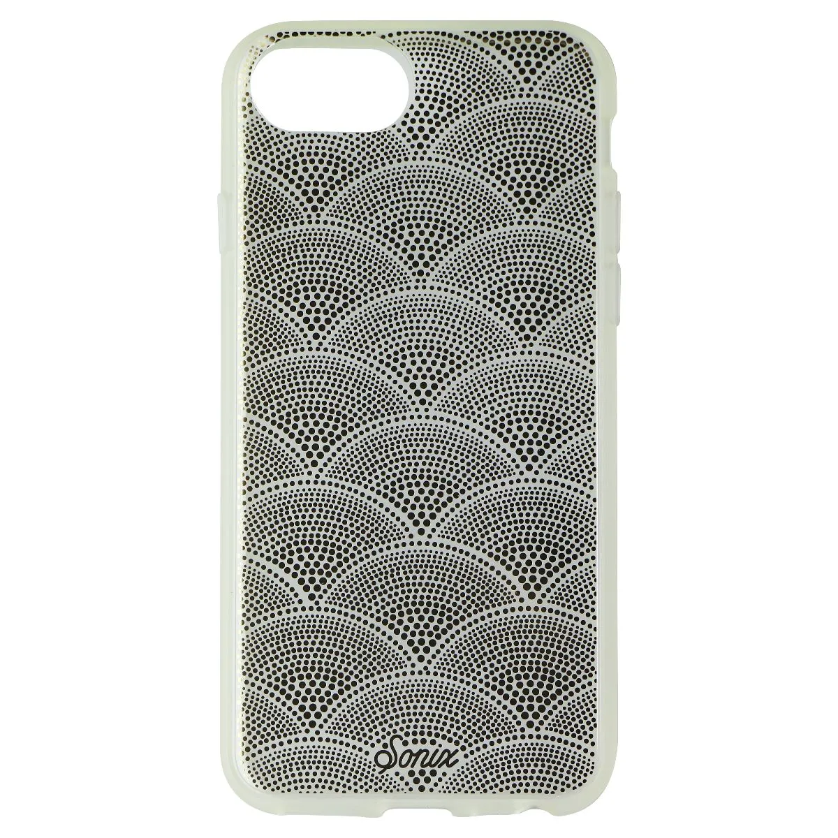 Sonix Clear Coat Case for Apple iPhone 8/7/6s/6 - Clear/Gold Fan