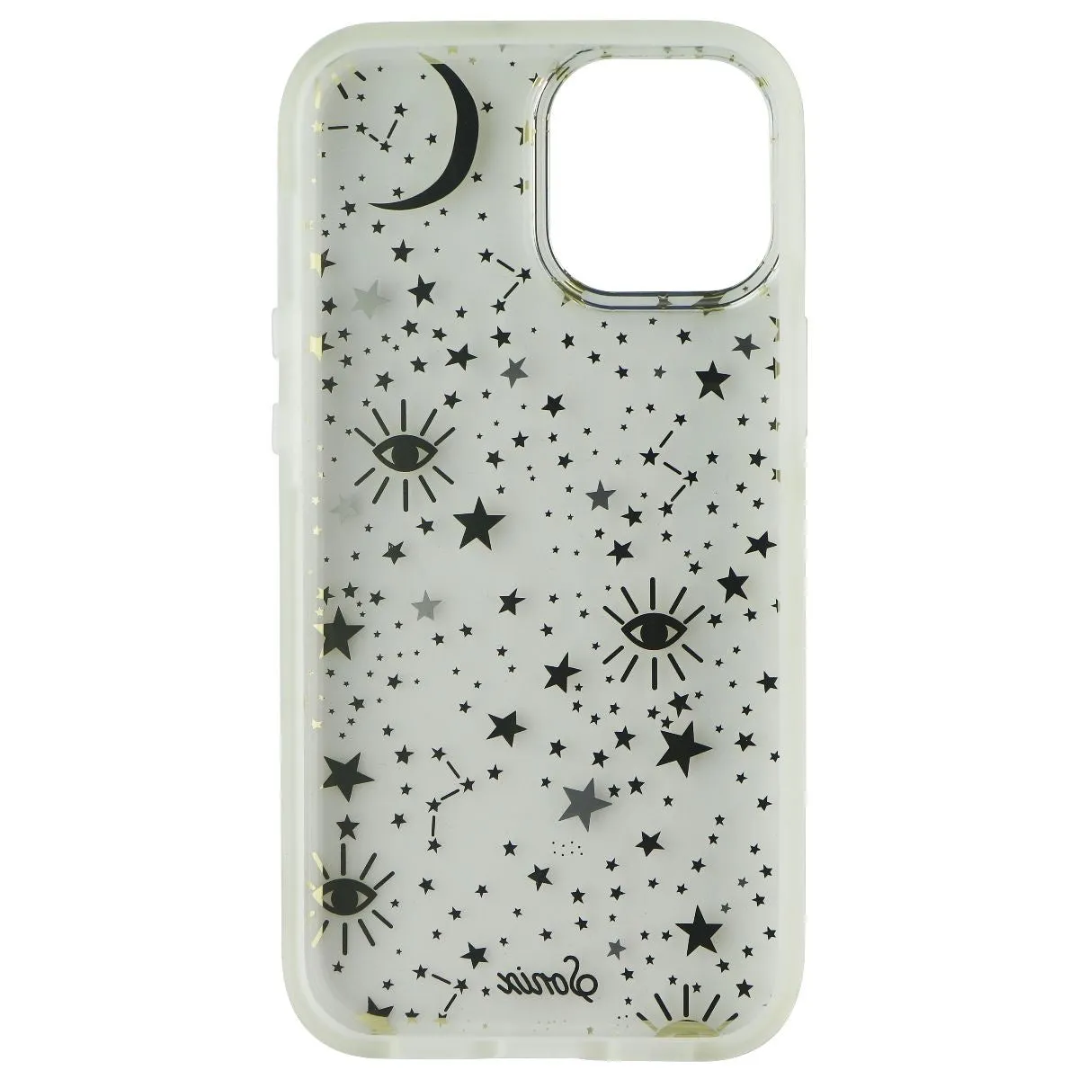 Sonix Clear Coat Series Case for Apple iPhone 13 - Gold/Silver Cosmic Stars