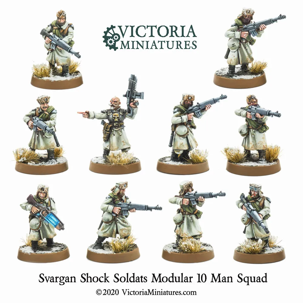 Svargan Shock Soldats 10 Man Squad.