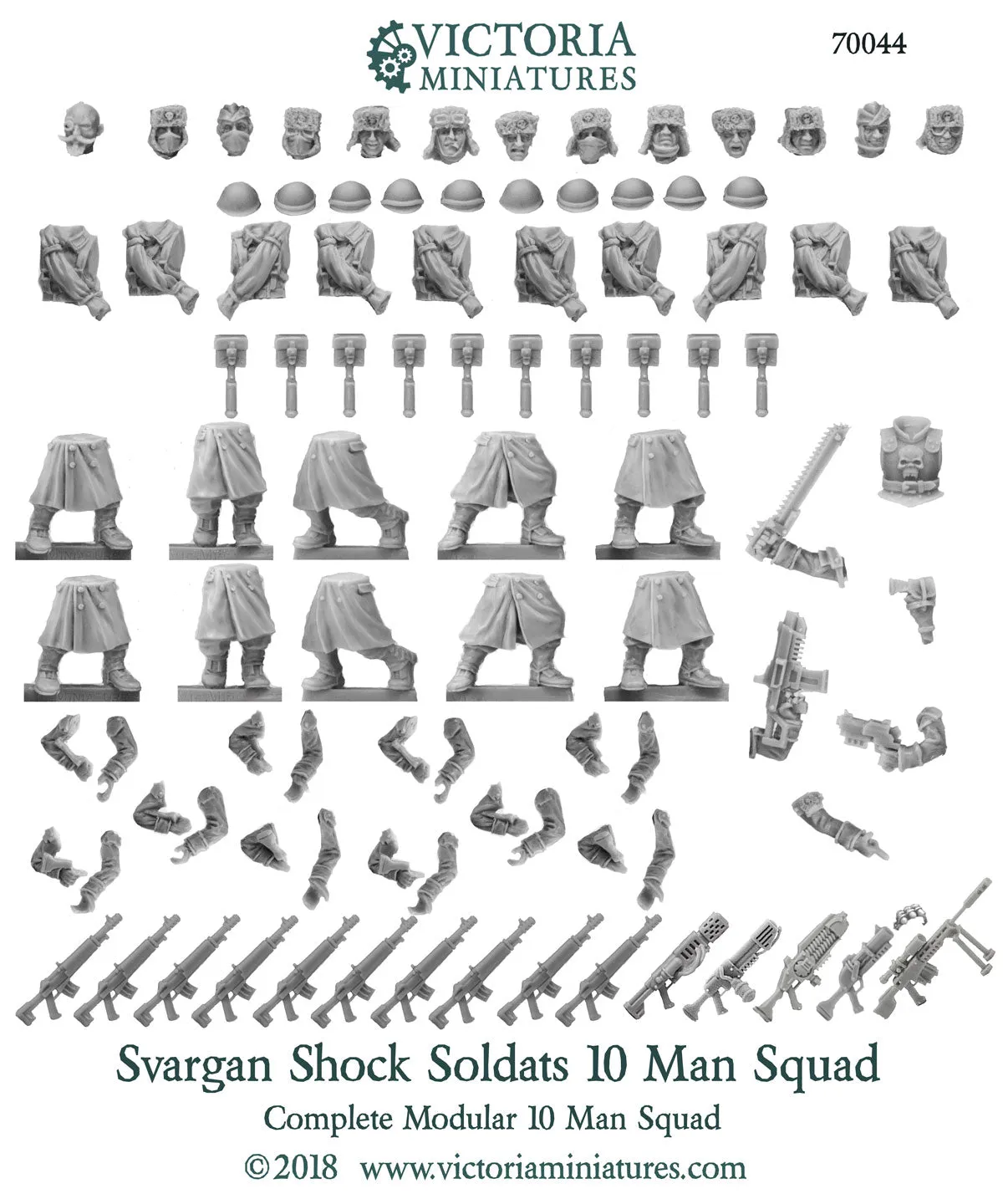 Svargan Shock Soldats 10 Man Squad.