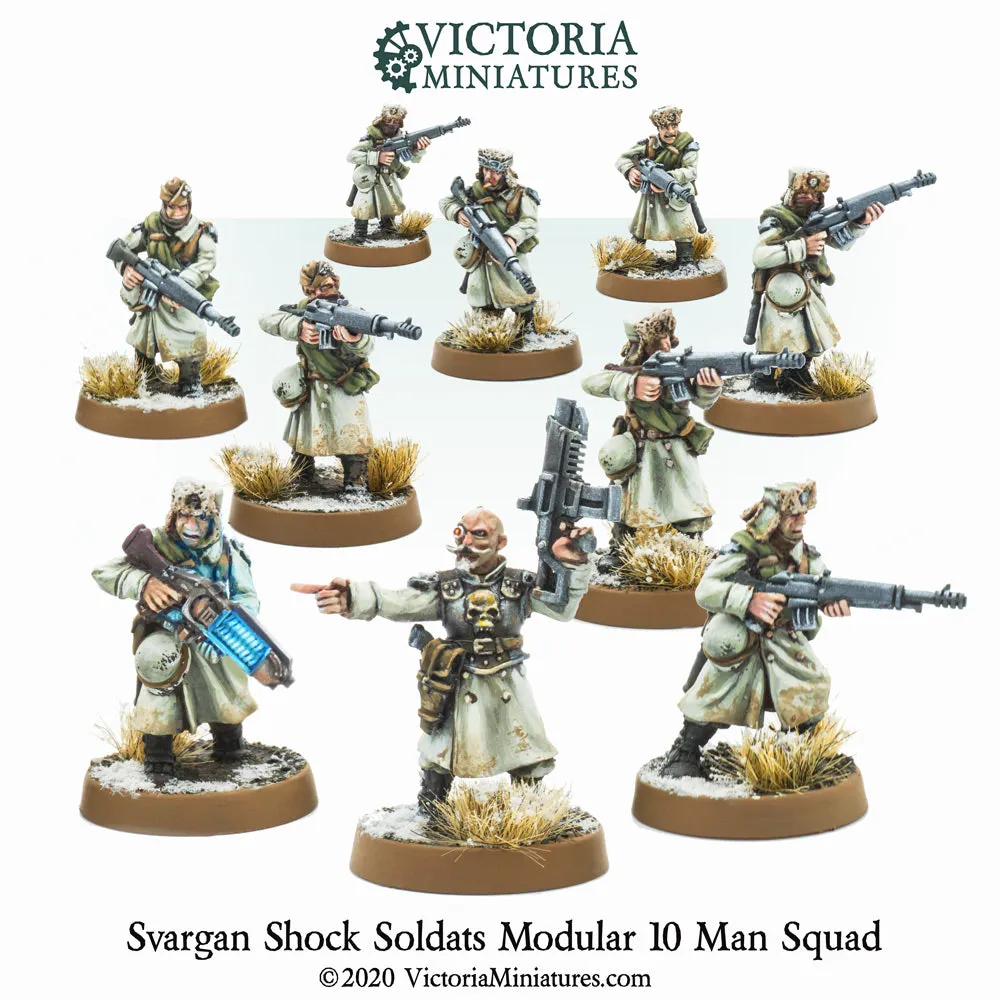 Svargan Shock Soldats 10 Man Squad.
