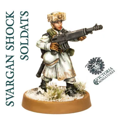 Svargan Shock Soldats 10 Woman Squad.
