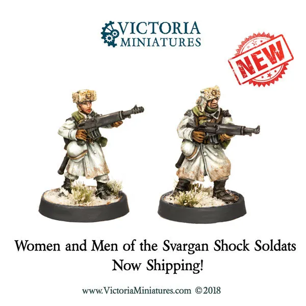 Svargan Shock Soldats 10 Woman Squad.