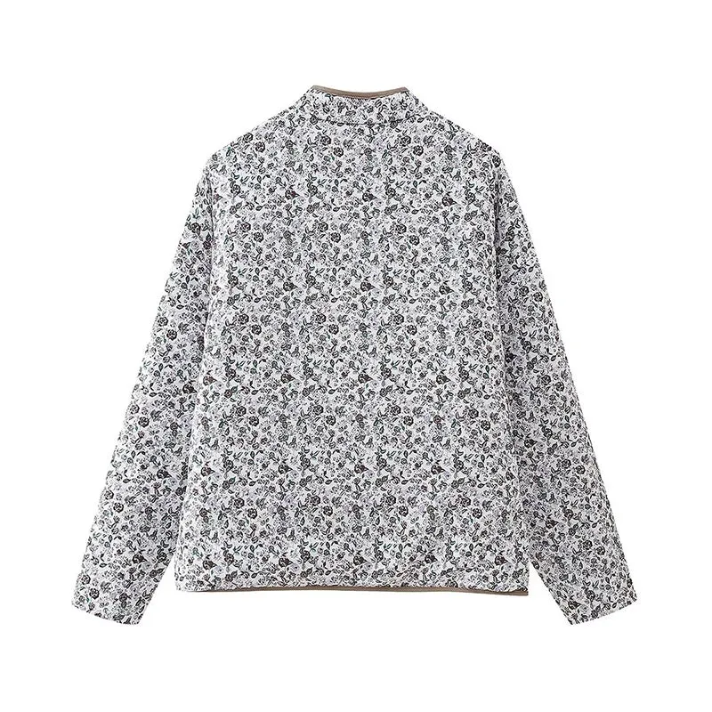 TAVIMART  -  Casual Printed Women's Jacket Cardigan Winter Warm Vintage Women Coat V-neck Long Sleeve Jackets Bohemian Ladies Coats Outerwear