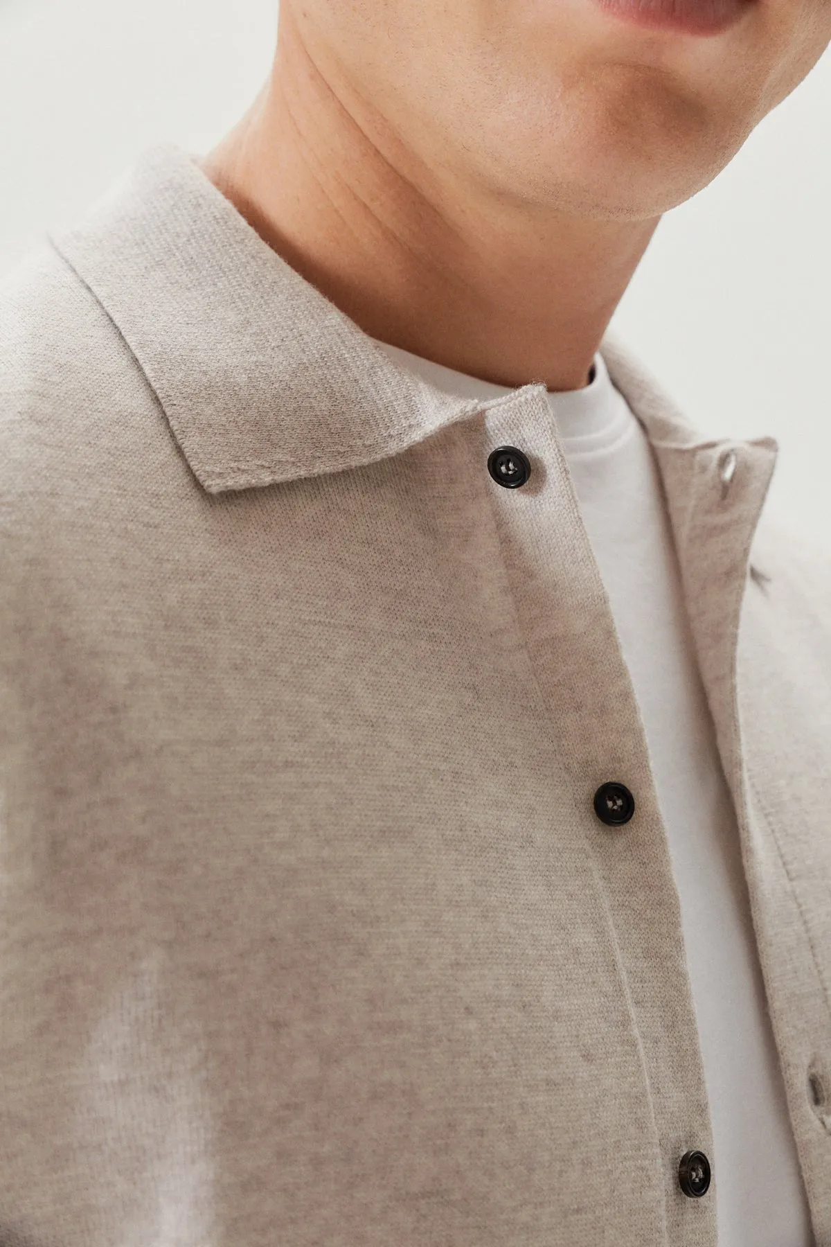 The Merino Wool Knit Shirt - Imperfect Version