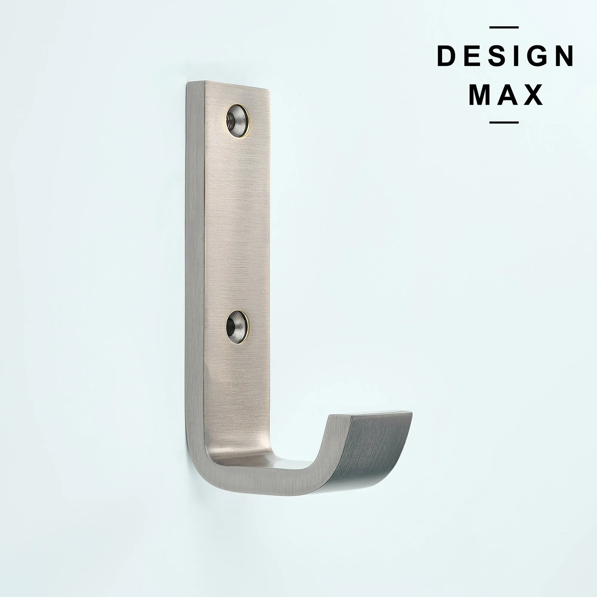 Tilden J Large Matte Brass Mudroom Wall Hook