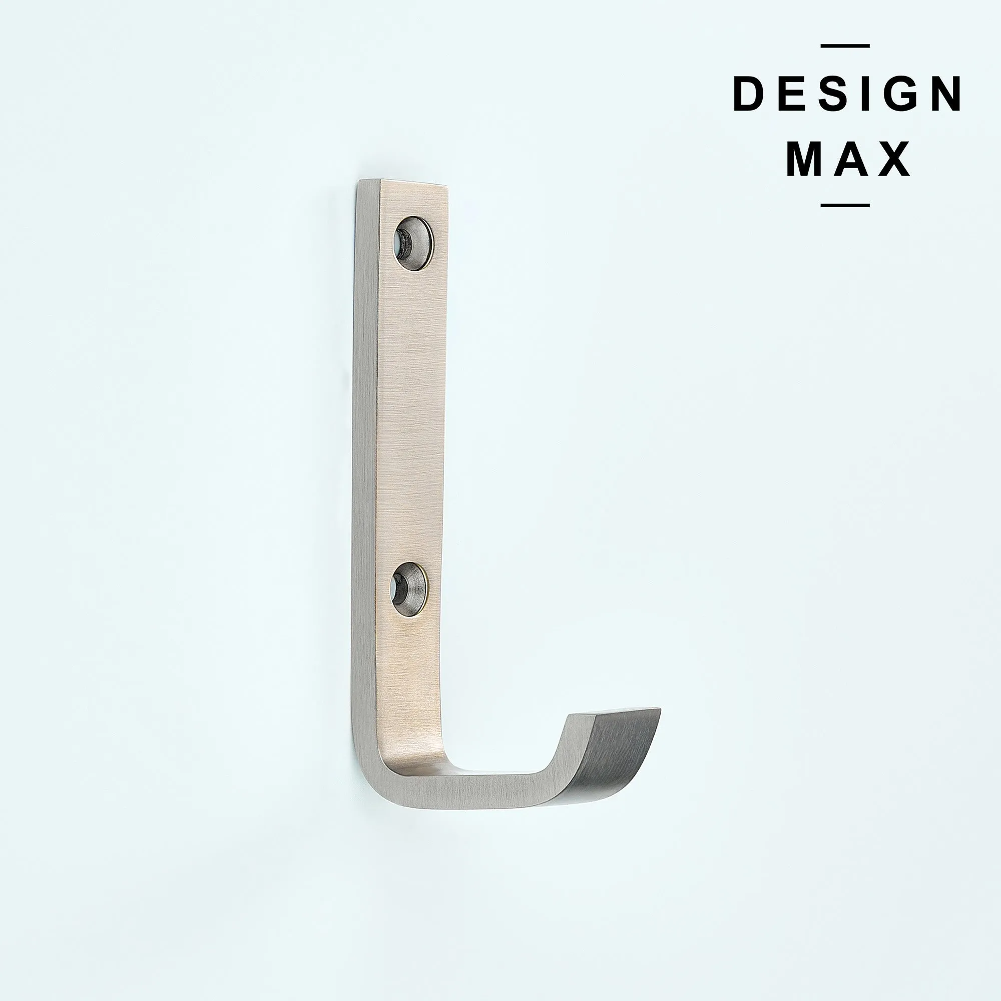 Tilden J Matte Black Mudroom Wall Hook