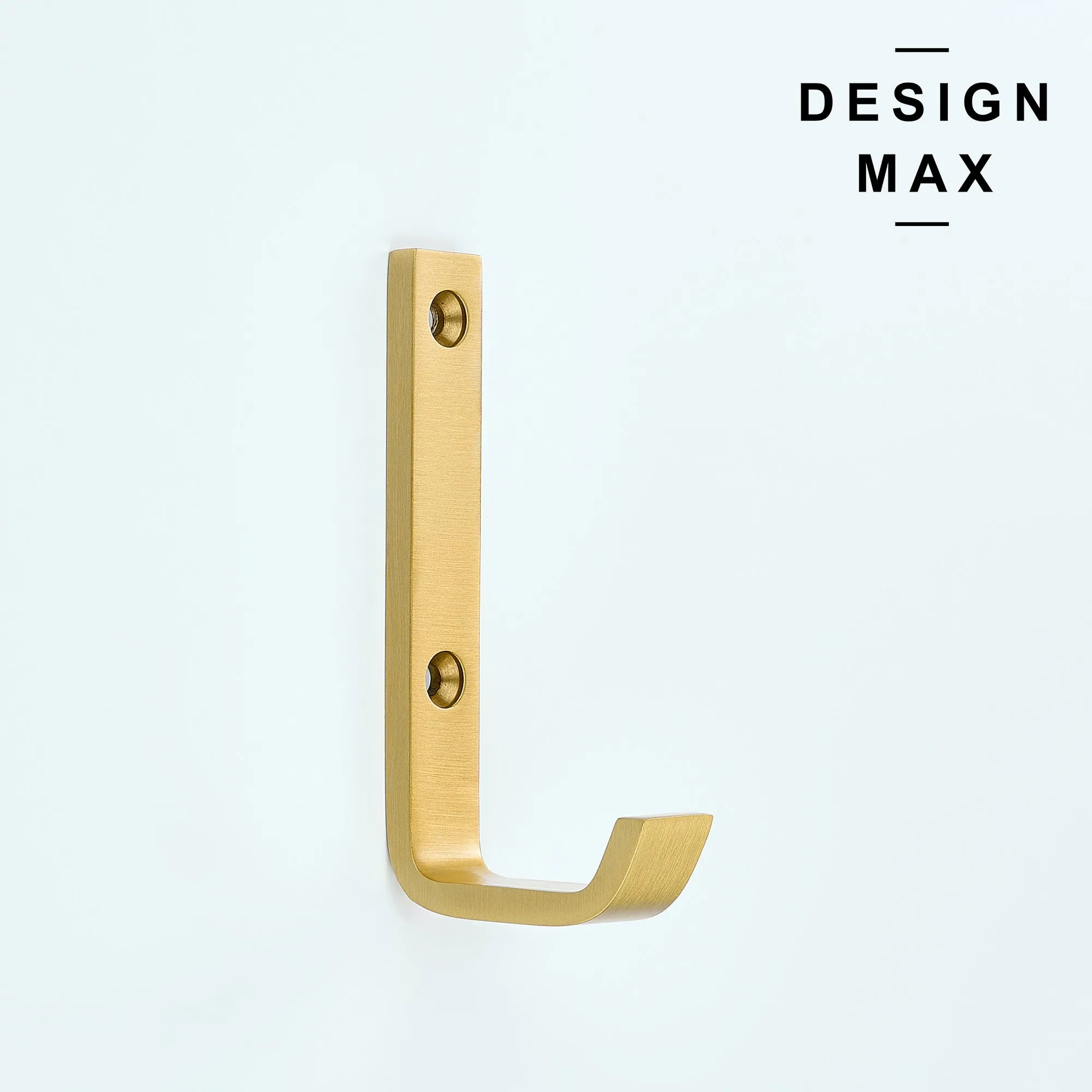Tilden J Matte Black Mudroom Wall Hook
