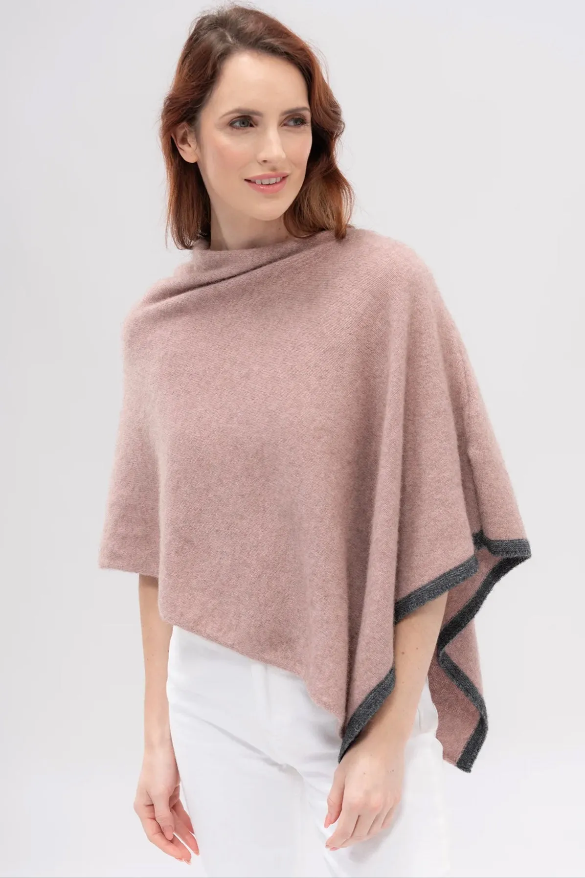 Two Tone Poncho